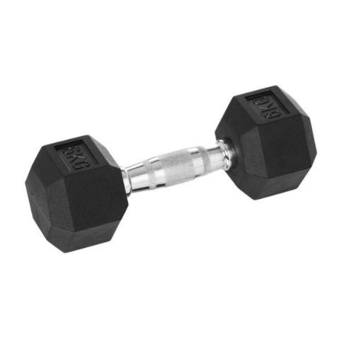 6KG Professional Rubber Hex Dumbbell Pair Item | Buy 6KG Professional Rubber Hex Dumbbell Pair | SPOP Enterprise Global